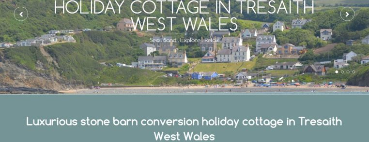 Holiday Cottage Website Design Cardigan